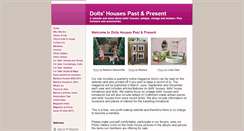 Desktop Screenshot of dollshousespastandpresent.com