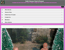 Tablet Screenshot of dollshousespastandpresent.com